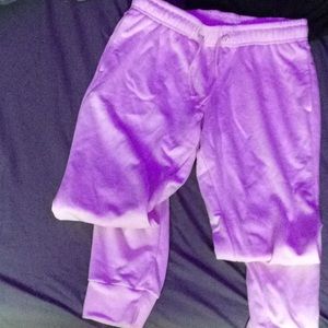 Small pink jogger sweatpants